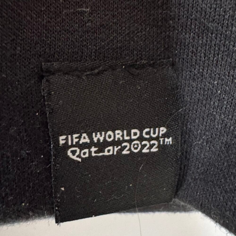 Portugal FIFA World Cup Qatar 2022 Hoodie Red Black Soccer Fan Sweatshirt M - Picture 7 of 11